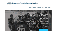 Desktop Screenshot of mtsuhockey.com